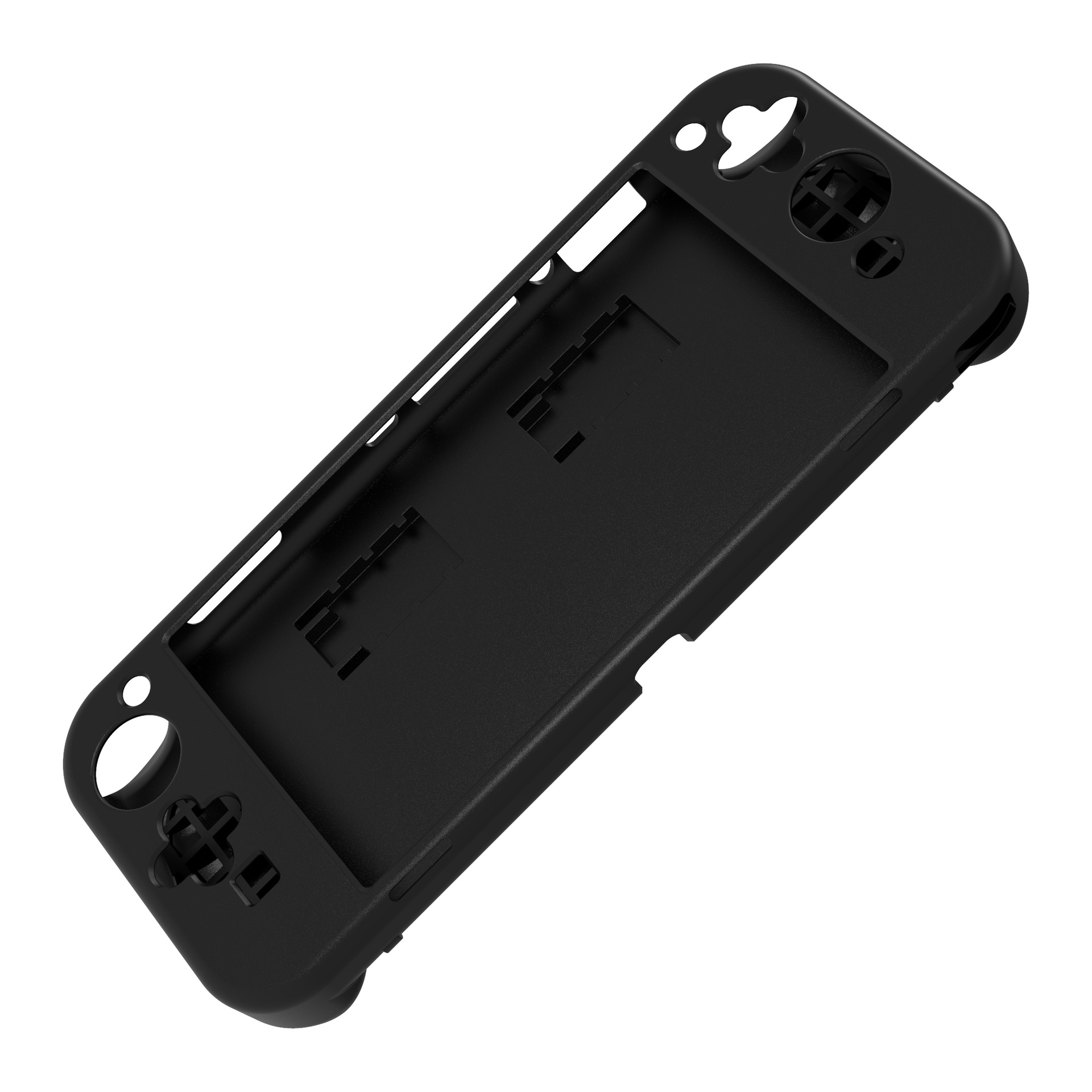 Switch OLED Host Silicone Protective Cover Switch OLED All-Inclusive Silicon Case with Grip Card Slot Design