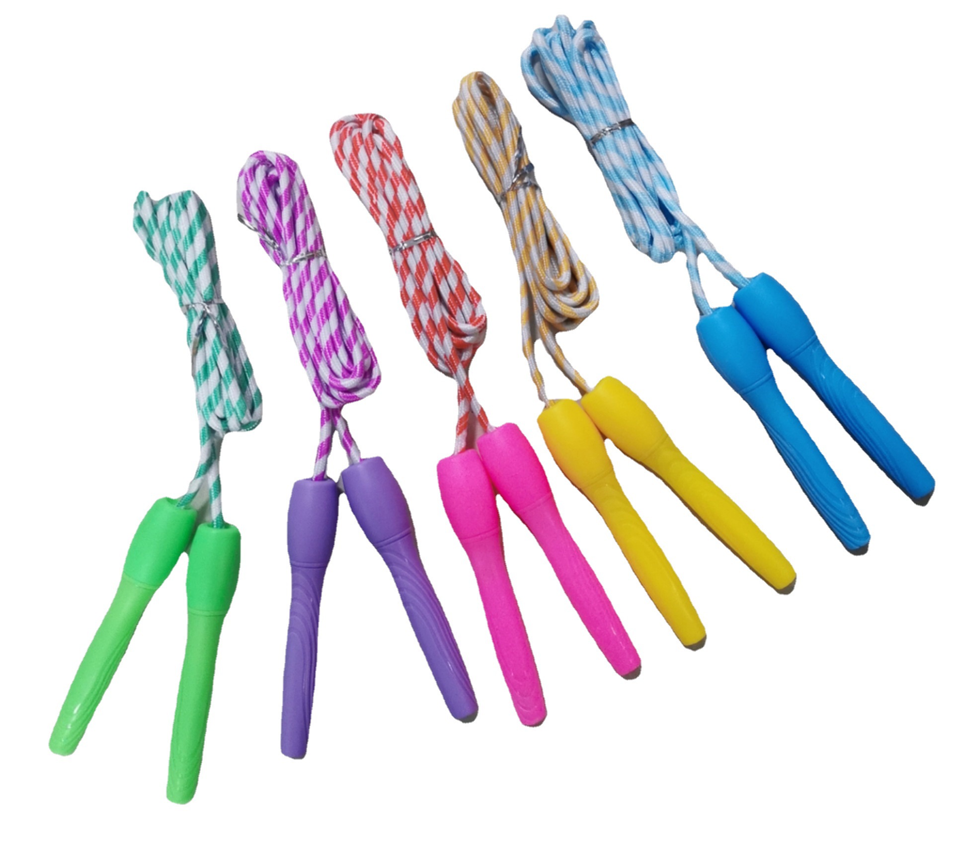 渝跳尼龙跳绳成人健身运动小学生儿童单人跳绳 幼儿园初学可调节