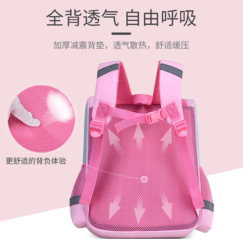 New Kindergarten Backpack Cartoon Cute Unicorn Children's Custom Tutorial Class Backpack Custom Printed Logo