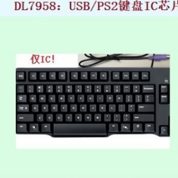 dl7958:usb/ps2双用键盘ic芯片,全键盘,标准键码,裸片ic-阿里巴巴