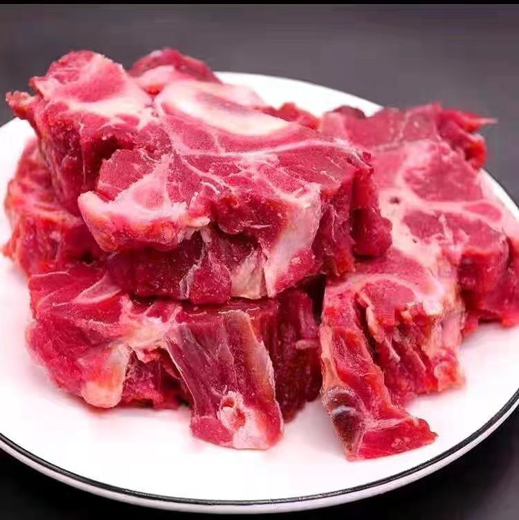 牛骨头带肉牛蝎子熬汤火锅食材牛颈骨牛脖骨商用-阿里巴巴