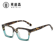 杰特亚马逊热款方框平光镜时尚眼镜框厂家批发外贸防蓝光眼镜