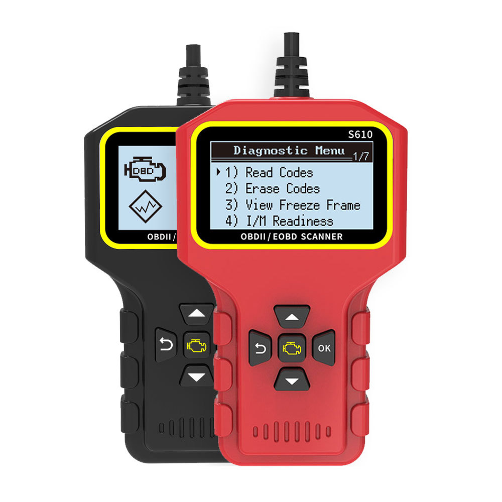 obd汽车故障诊断仪s610 发动机清除故障代码柴汽通用
