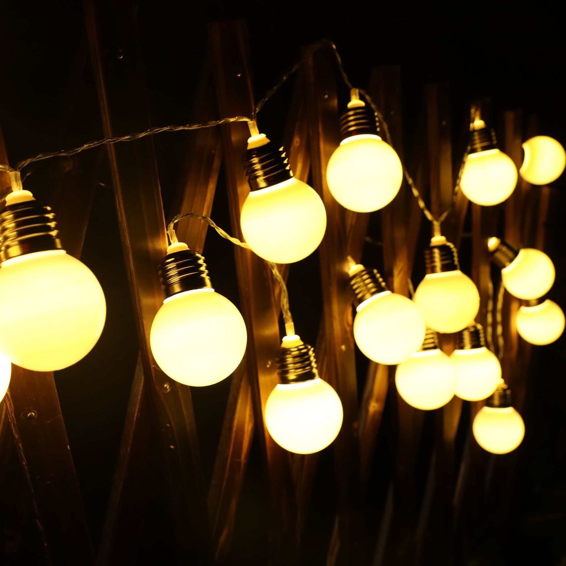 淘宝跨境批发零售led仿古螺纹球泡灯泡球灯串卧室婚房浪漫小夜灯