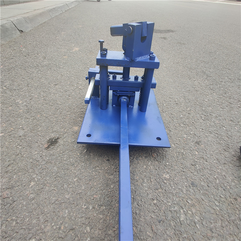 ca-042手动不锈钢冲孔机 百叶窗手动冲孔机 椭圆孔打眼机无毛刺