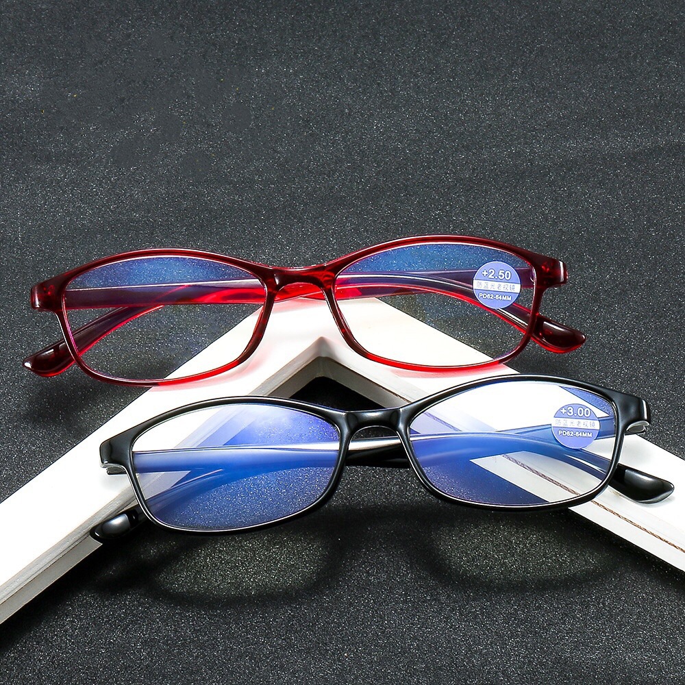 厂家抗蓝光tr90老花镜 防蓝光老光眼镜男女抗疲劳8809-阿里巴巴