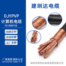 厂家定制计算机电缆DJYPVP控制电线屏蔽网线电线国标铜芯通讯信号