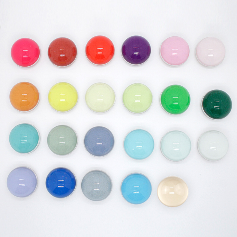 水晶玻璃球透明气囊支架纯色马卡龙折叠支架便携式手机支架支撑架