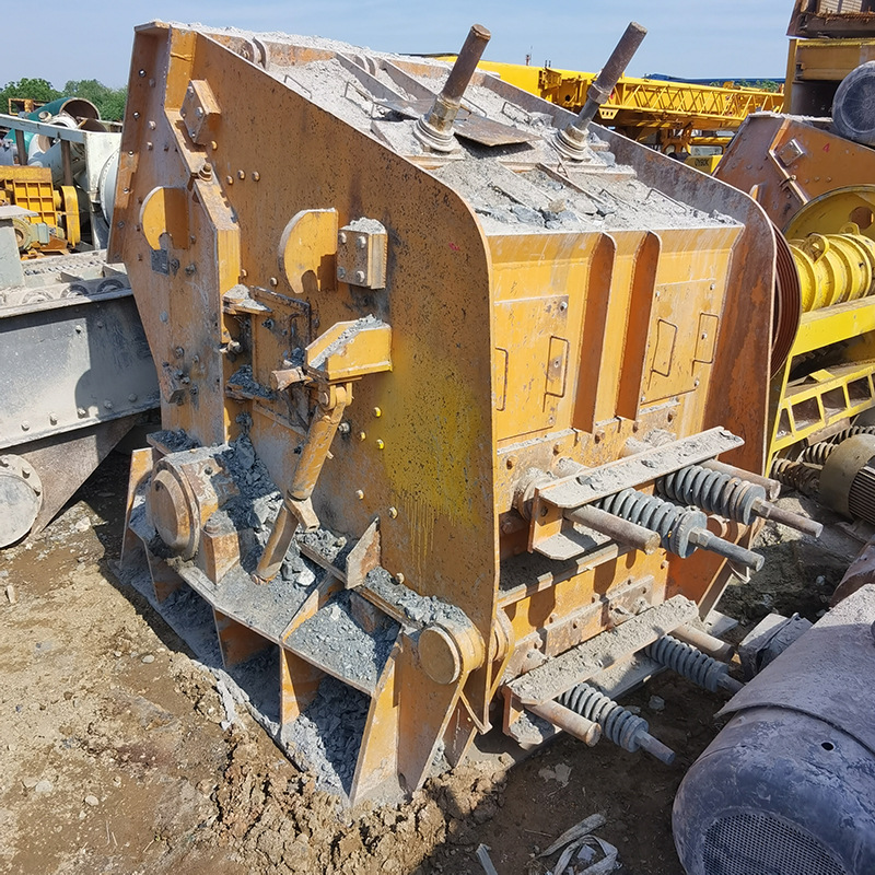 供应二手上海建设路桥石灰石破碎机 二手1315反击破碎机 成色好