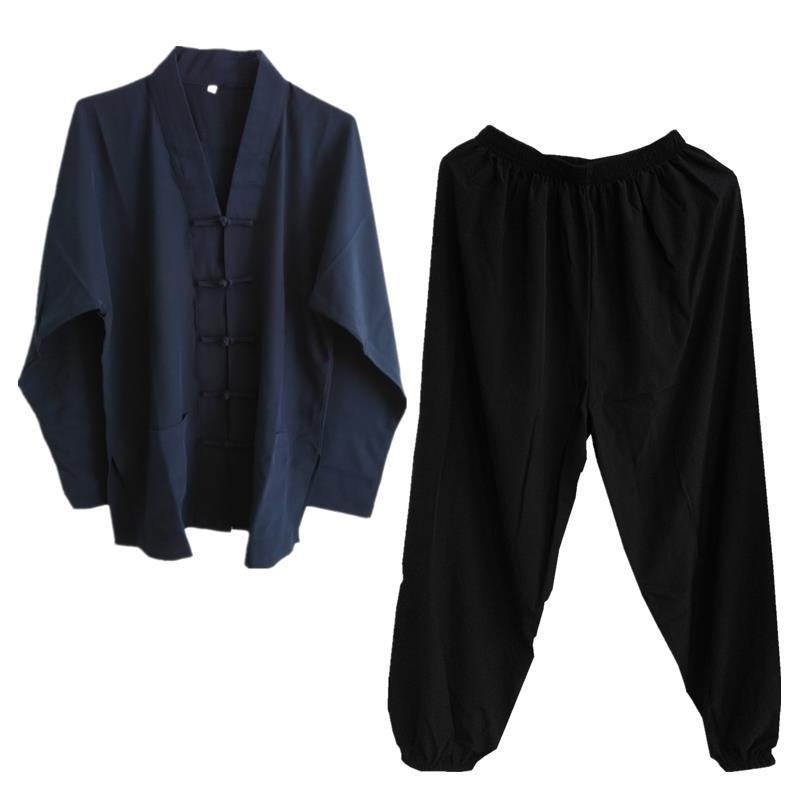 武当道教服装道家用品道士衣服法衣道袍道服棉袍棉袄长袍短褂套装