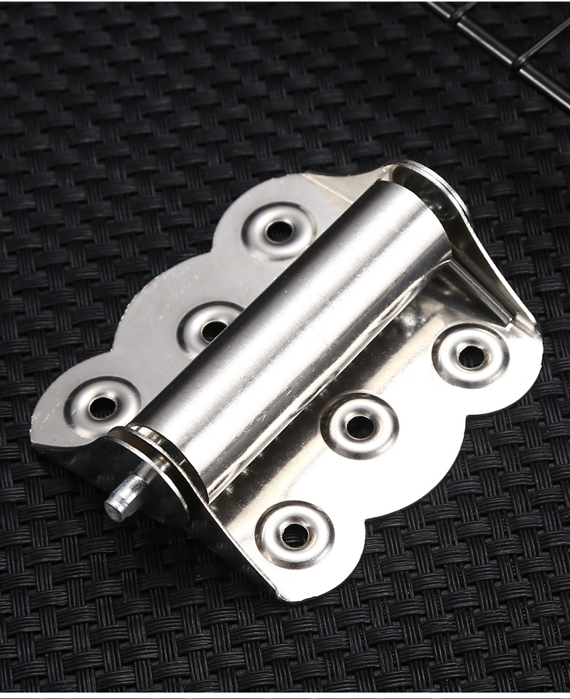 不锈钢蝴蝶合页弹簧合页平开合页自动关门纱窗合页不锈钢合页