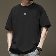 美式潮流日韩短袖t恤男夏季新款潮流百搭简约设计半袖情侣学