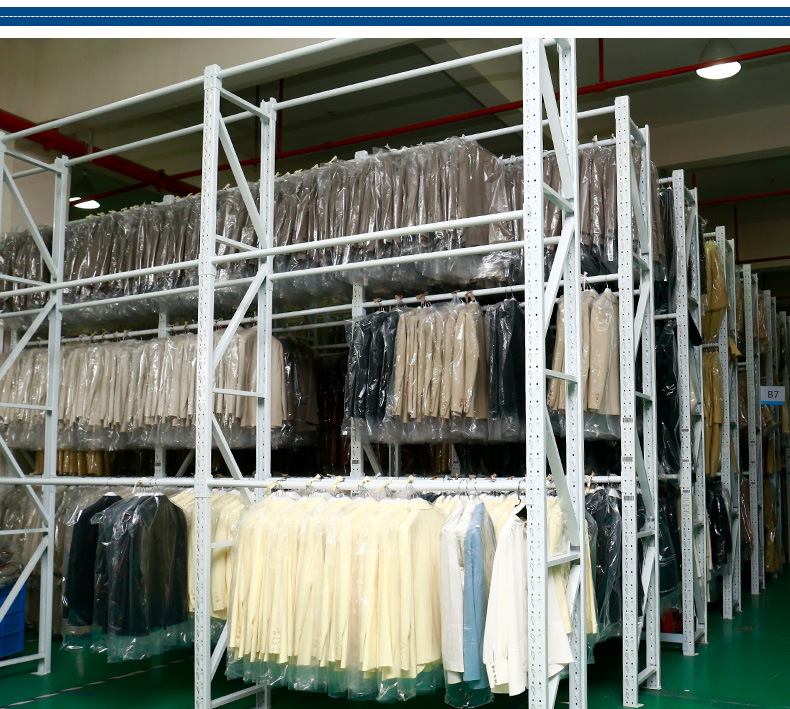 金邦挂衣服货架服装店展示架仓库库房挂衣架仓储冬装西装衣架货架
