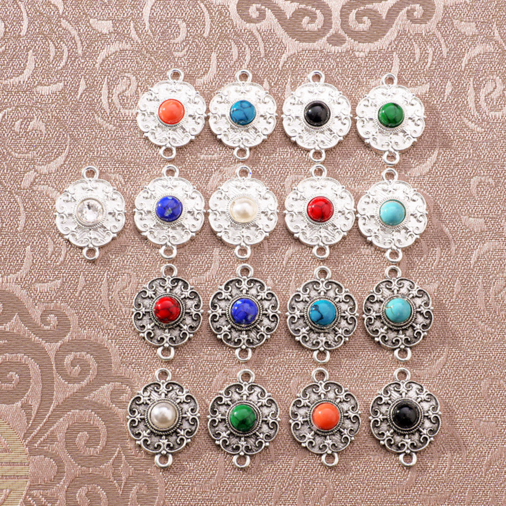 新款民族风简约双吊配件diy钱包手机壳腰带配件发饰服装辅料批发