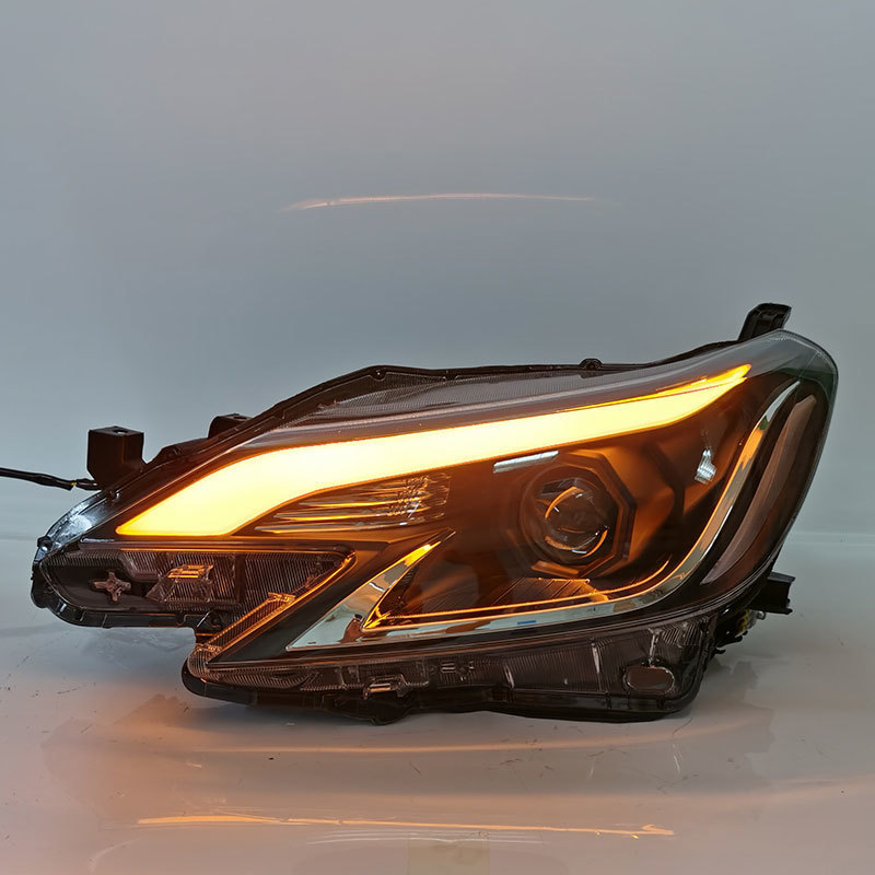 适用于14-18款锐志大灯总成改装led日行灯双光透镜前大灯转向灯