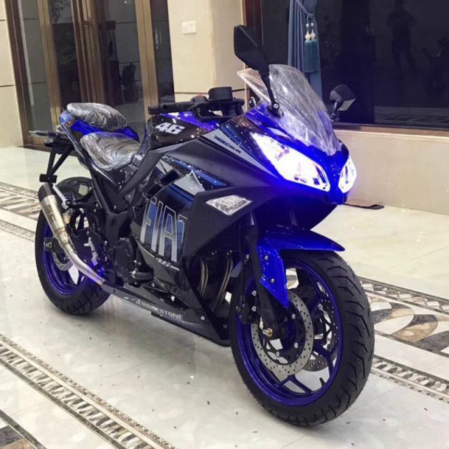 全新川崎小忍者v6摩托车r3跑车250双缸400cc重机二手地平线可上牌