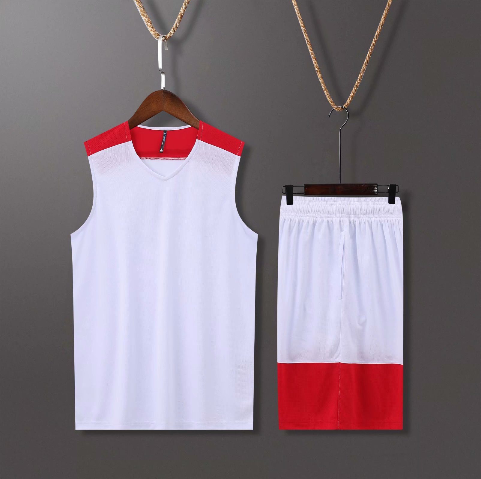 耐高篮球服套装定制成人儿童男女联赛队服2k透气快干夏可印字球衣