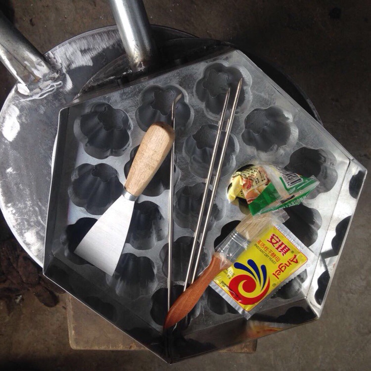 19头梅花糕模具 .19头梅花糕机.台州生产.送配方包教技术视频!