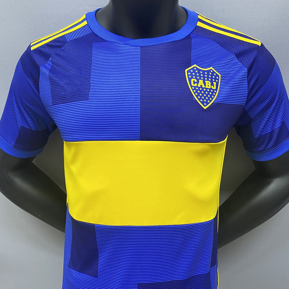 23/24博卡青年主场球衣球员版足球服比赛队服可印号football jers