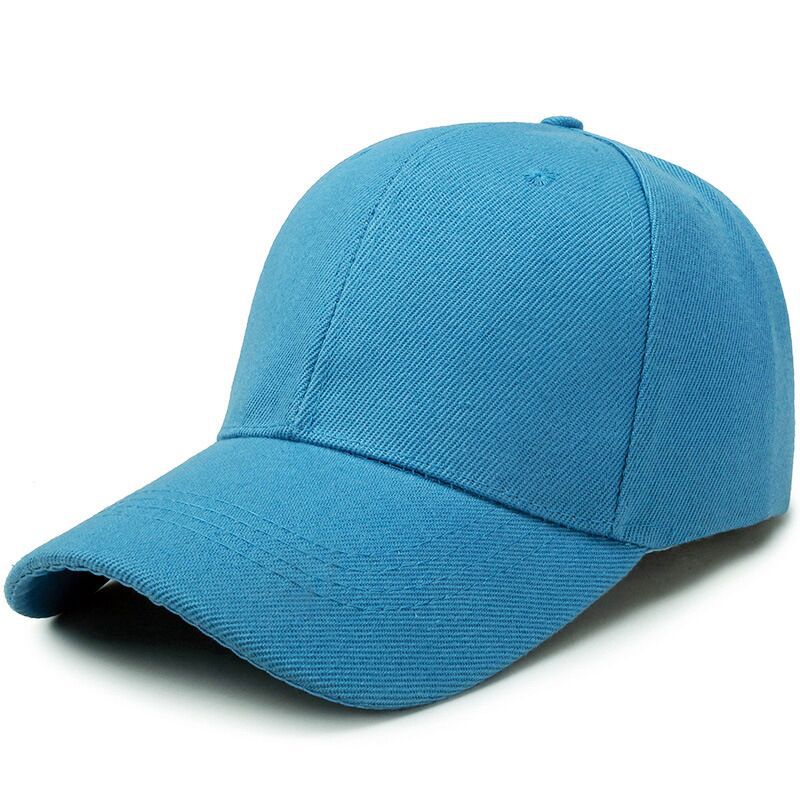 Hat Manufacturer Mao Qing Solid Color Light Body Peaked Cap Advertising Cap Sun Hat Men's and Women's Multi-Color Casual Baseball Cap Sun Protection