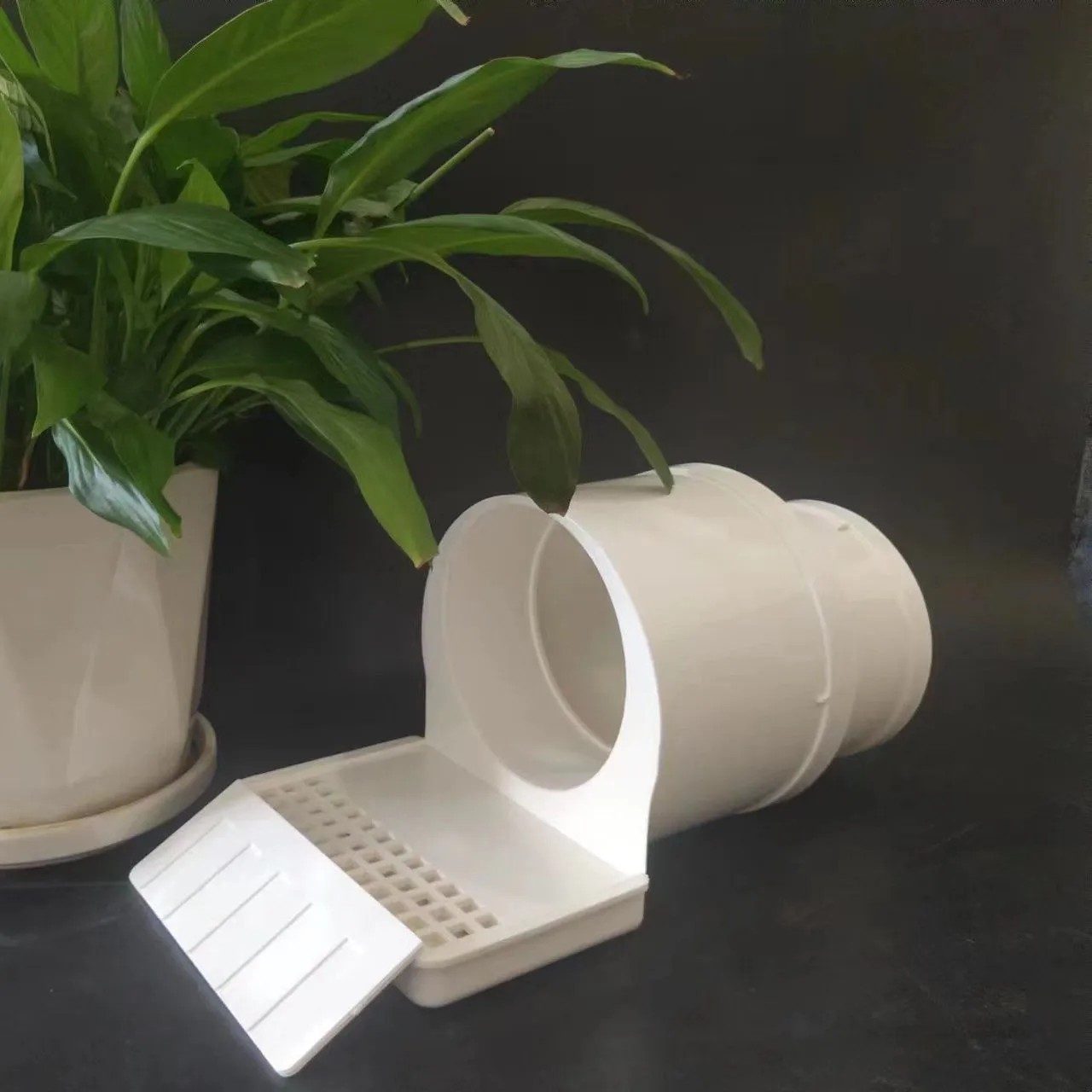 pvc侧排地漏积水处理器沉箱积水器同层二次排水系统渗水排除器