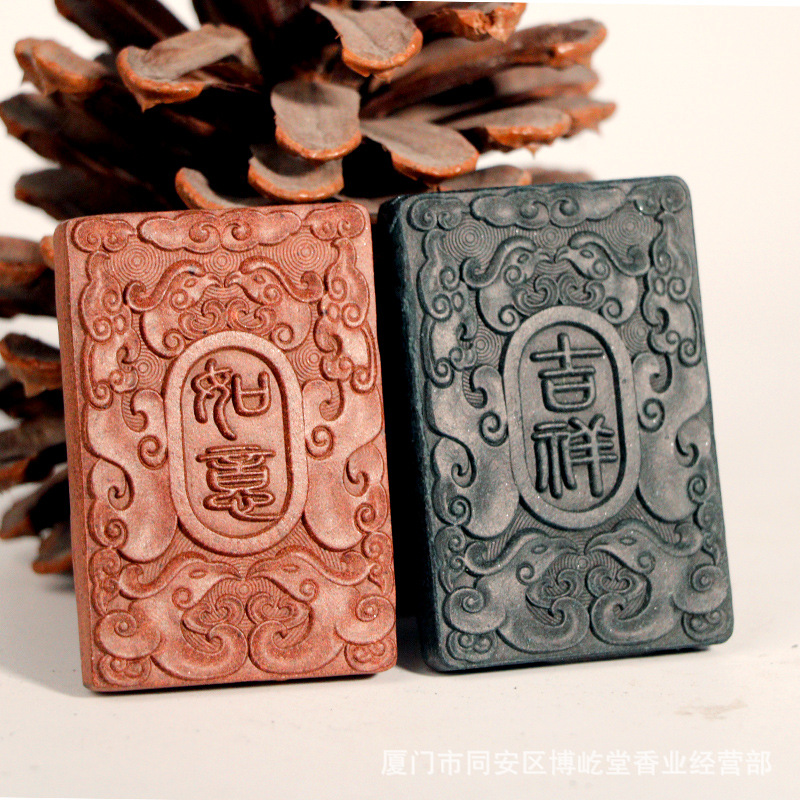 香牌模具吉祥如意手工制香单面双面车载挂件吊坠摆件制香模具厂家