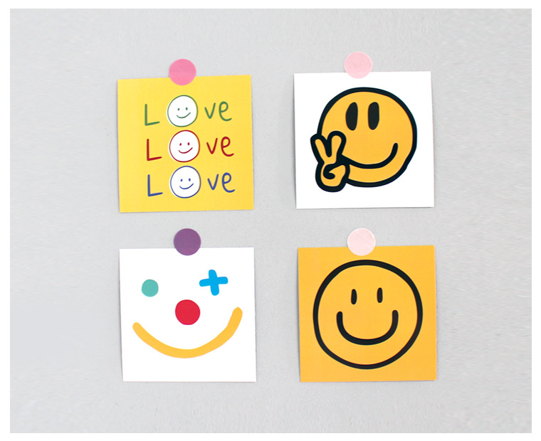 否适用场景家居装饰风格软萌治愈系款式早睡早起小卡4张,笑脸卡4张