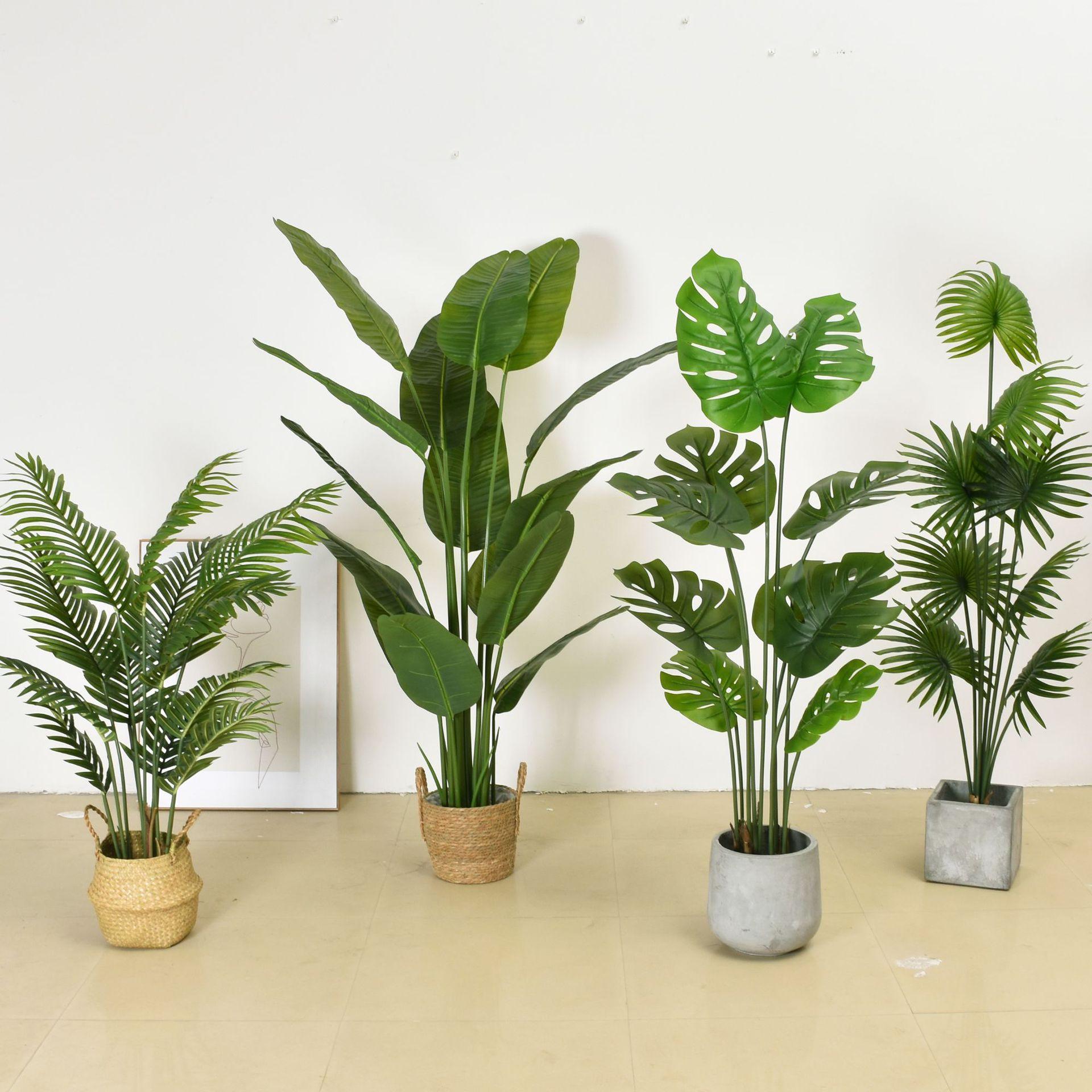 仿真植物花卉盆栽室内装饰盆景摆件橱柜酒店门面活动装饰仿真绿植