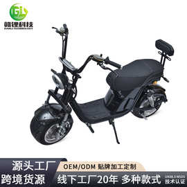 跨境速卖通新款哈雷电动车电动摩托车代步锂电池踏板车长续航电车