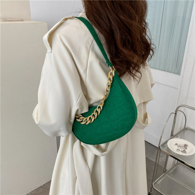 Summer Portable and Fashion Dumpling Bag 2022 New Fashion Chain Simple Crossbody Shoulder Underarm Handbag