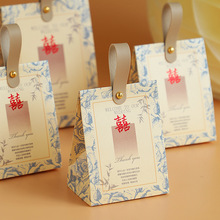 糖盒结婚喜糖盒子2024新款糖果袋子高级感欧式婚礼订婚专用礼盒装