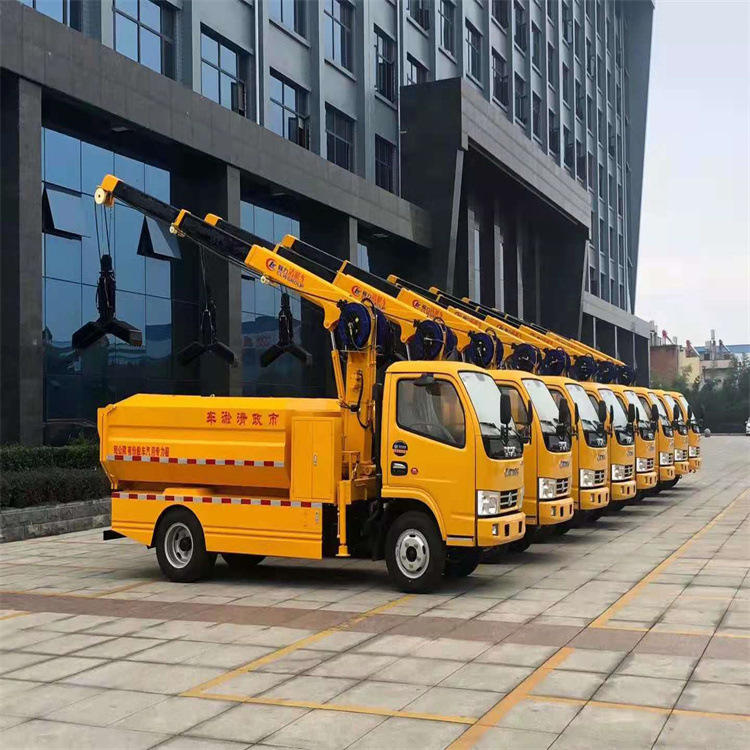 东风市政管道清淤车 窨井污泥抓斗车 国六清淤车