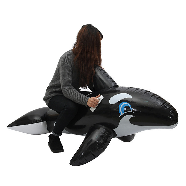pvc充气动物浮排 鳄鱼浮排 鲸鱼座骑 充气动物坐骑 水上产品批发