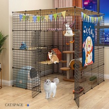 a慢猫笼子超大自由空间别墅家用猫舍猫屋豪华大型带厕所宠物猫咪