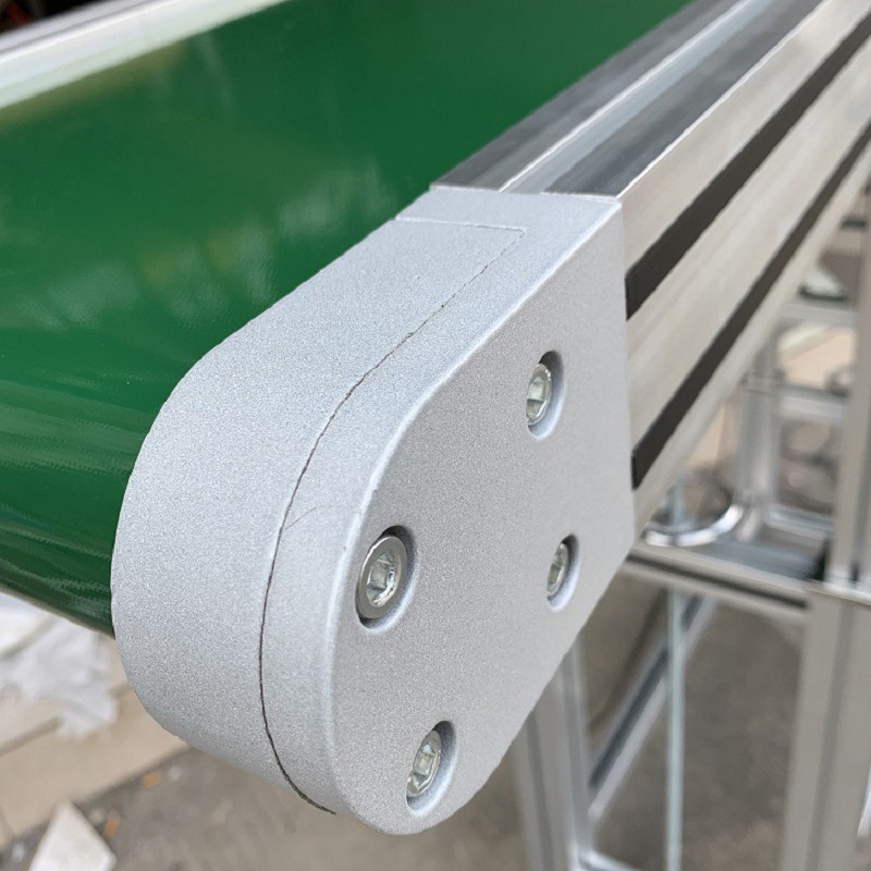 流水线配件皮带全套传送带驱动机头4080铝座3060主动辊筒张紧镀锌