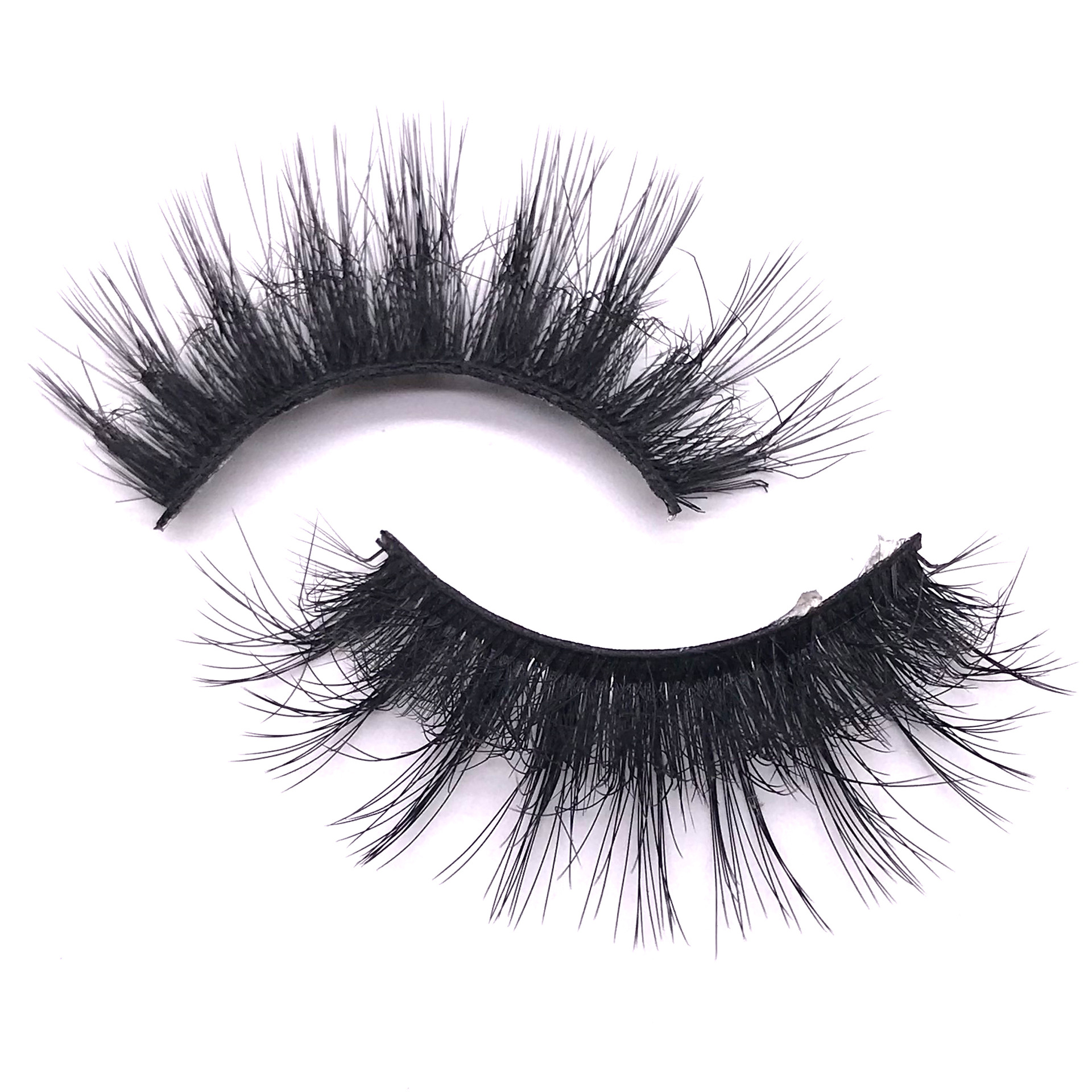 New pair of thick and explosive imitation mink hair fake eyelashes, soft and threensional multi-layer eyelashes wholesal