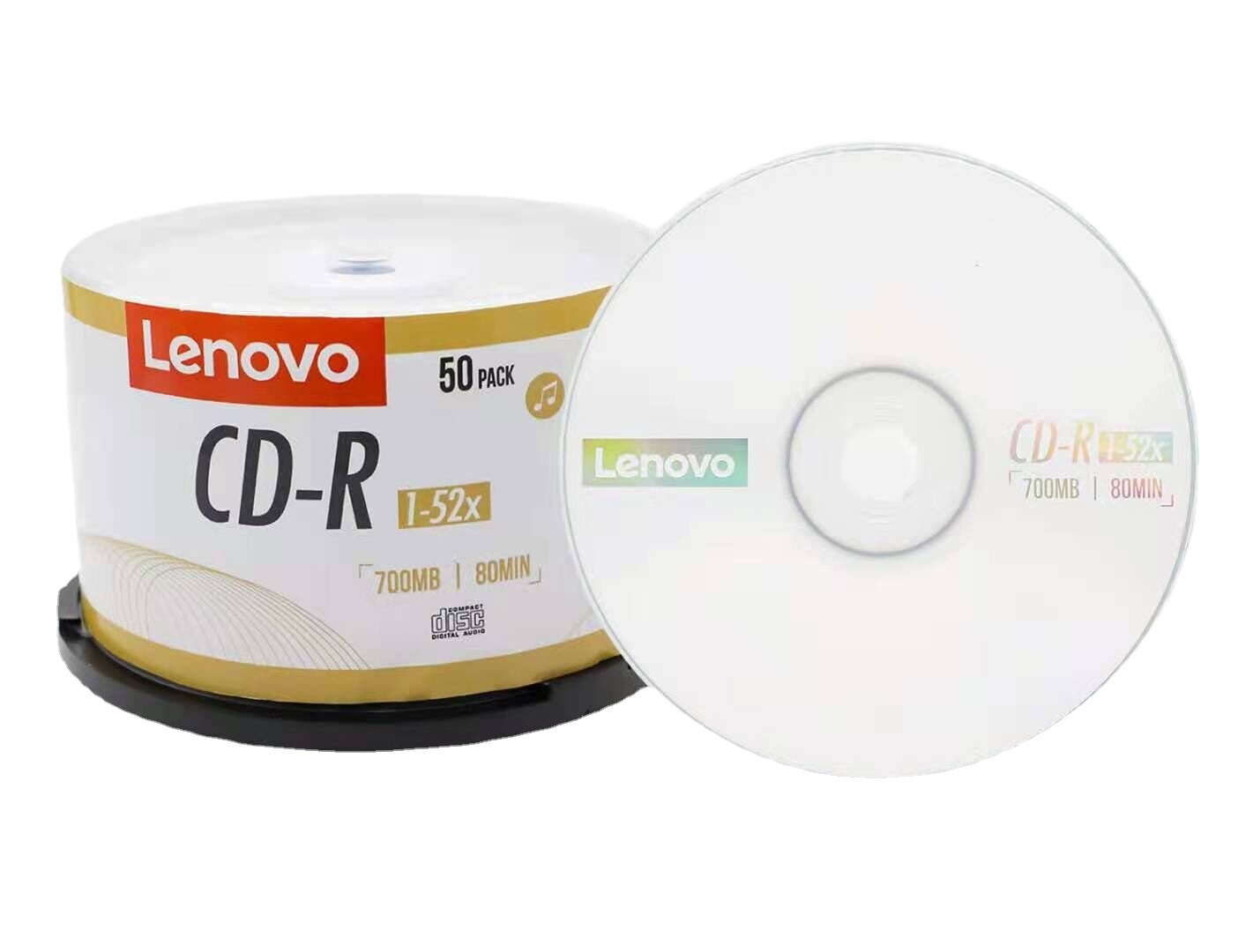 联想dvd光盘cd光盘mp3刻录空白盘电脑cd-r dvd-r vcd空白盘片