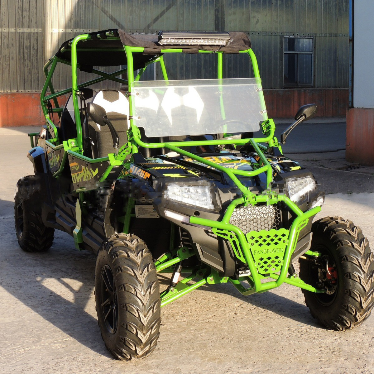 全地形车utv沙滩车400cc加长4座椅方向盘水冷旅游观光风景区大厂