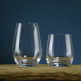 高档玻璃蛋杯果汁杯椭圆形大肚啤酒杯牛奶水杯