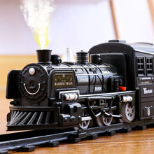 火车轨道真儿童百变复古蒸汽拼装电动高速路高铁男孩益智玩具