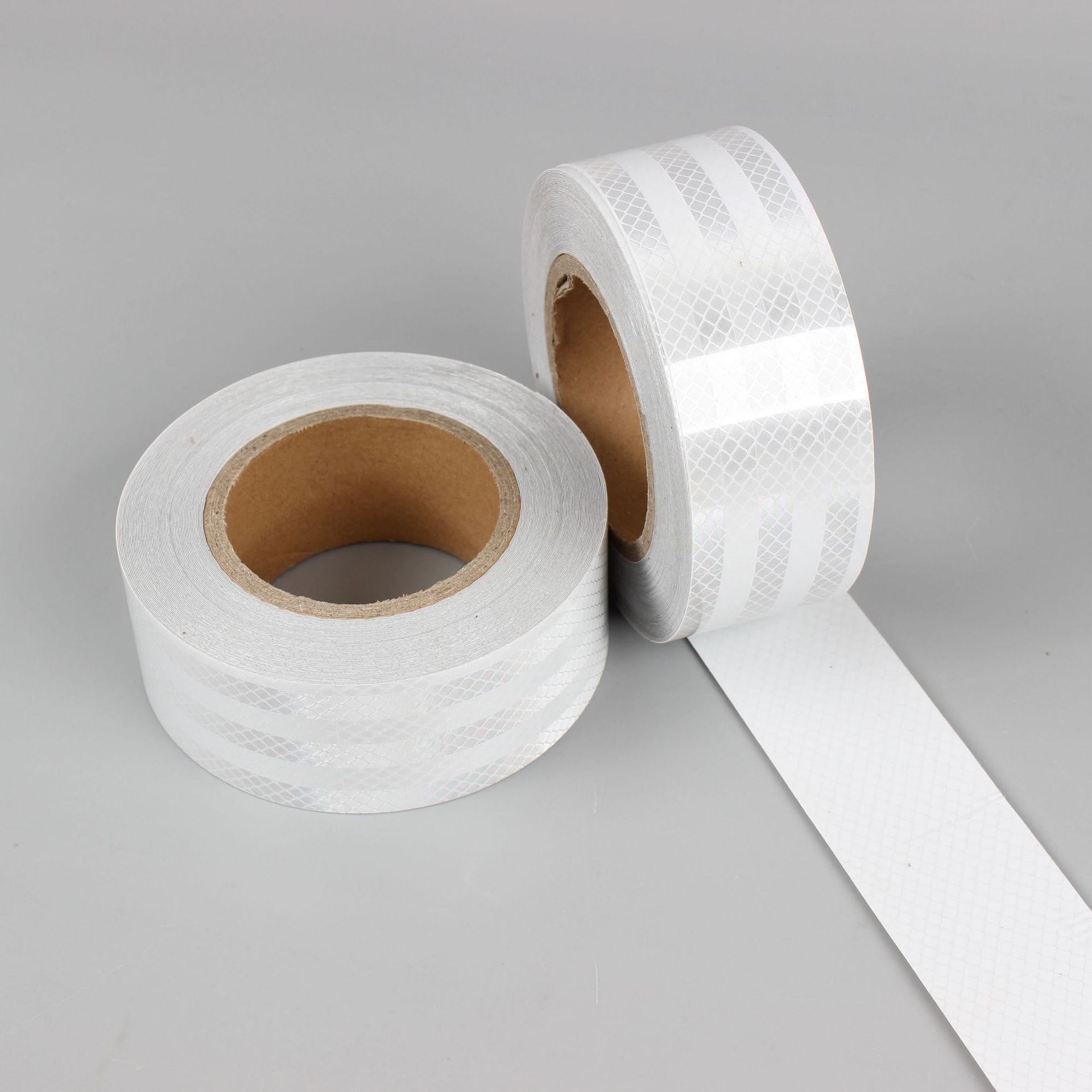 厂家直销白色pet车身反光贴反光条海事反光膜警示反光胶带车身贴