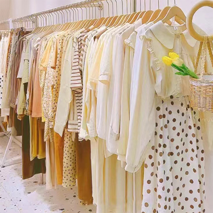 夏季新款碎花雪纺连衣裙女短袖裙子高级感十三行女装服饰批发货源