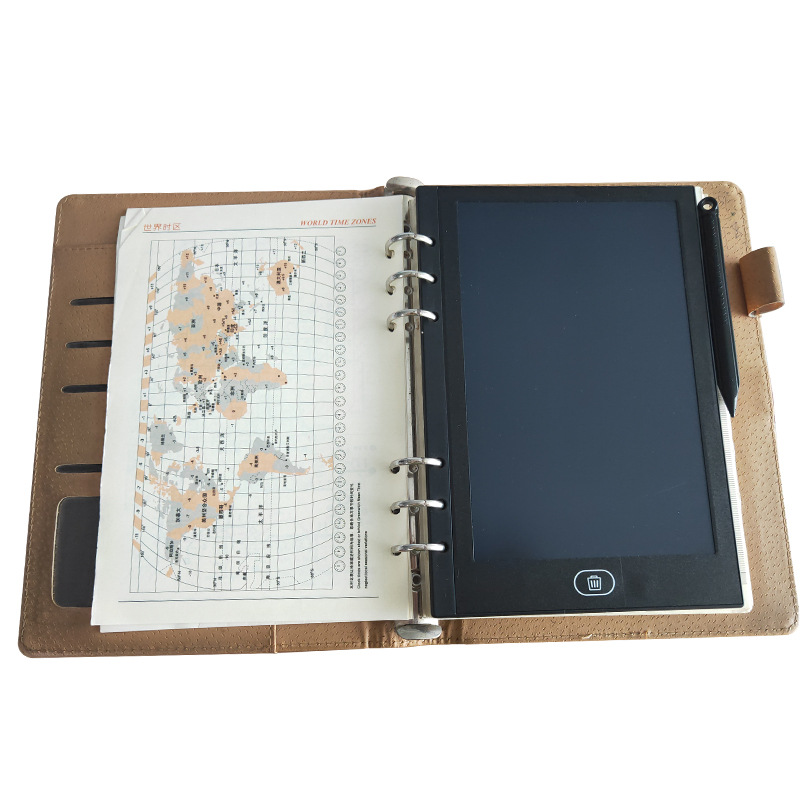 8.5-Inch LCD Handwriting Board Inlaid Notebook Drawing Board Business Writing Board Doodle Board Electronic Drawing Board Gift