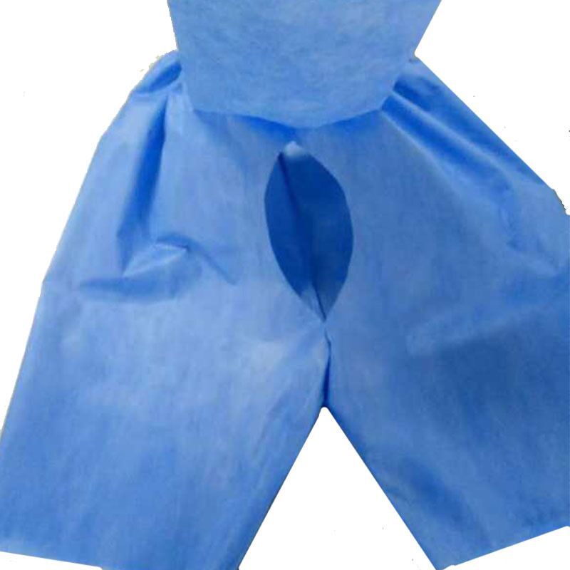 一次性肠镜检查裤肠镜裤男女士开裆裤电子肠镜检查无纺布肠疗裤子