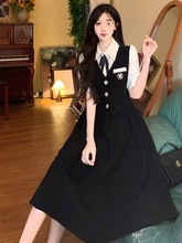 钢琴演奏礼服女18岁成人礼女生高中生毕业朗诵学院风艺考连衣裙