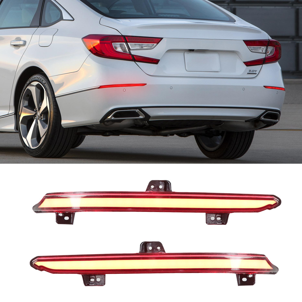 mihaz适用18-19款英诗派后雾灯 本田雅阁十代inspire后杠保险尾灯