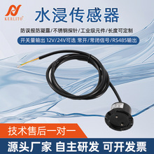 水浸报警器漏水传感器RS485有线水位探测器12V24V开关量防凝露