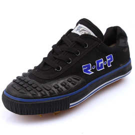 荣光344训练足球耐磨钉鞋球队采购系带牛筋底作训青年运动鞋工厂