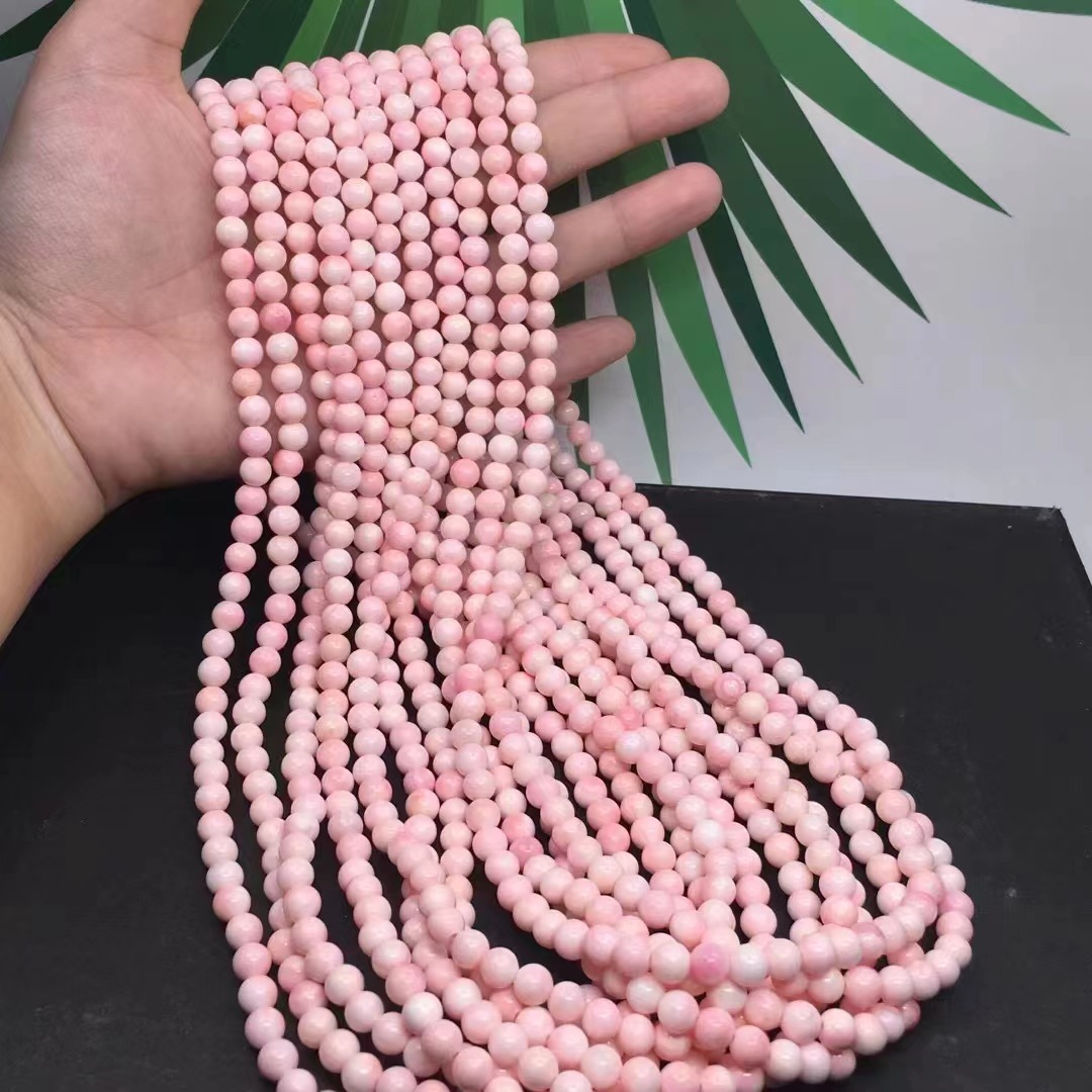 天然女王贝多圈手链批发 凤凰螺佛链三圈手串 粉嫩小清新料质细腻