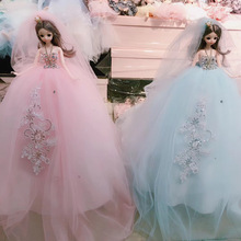 六一厂家芭芘洋娃娃萝莉公主套装女孩生日玩具65公分学校招生礼物